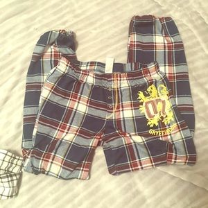 COPY - Hogwarts Harry Potter p j bottoms!